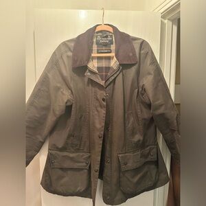 GUC Barbour Classic Beadnell Wax Jacket Size US 16, UK 20